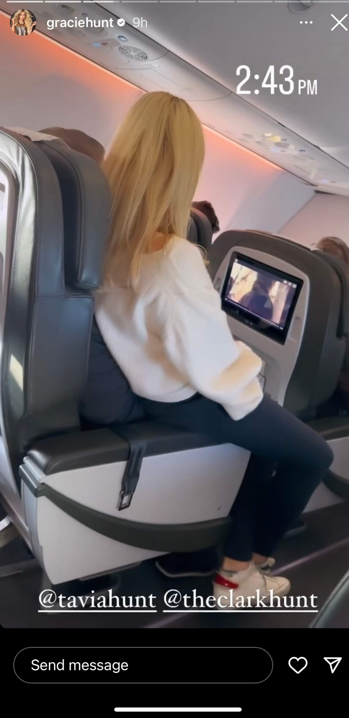 Kansas City Chiefs owner Clark Hunt and his wife, Tavia, on their way to Iceland last week during the team’s bye week.