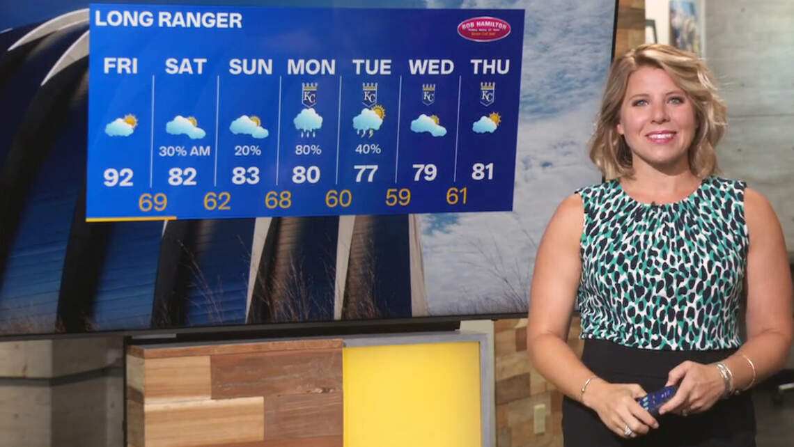 Kahi Ritter Kansas City weather: Heat index to soar to near 100 degrees | Kansas ...