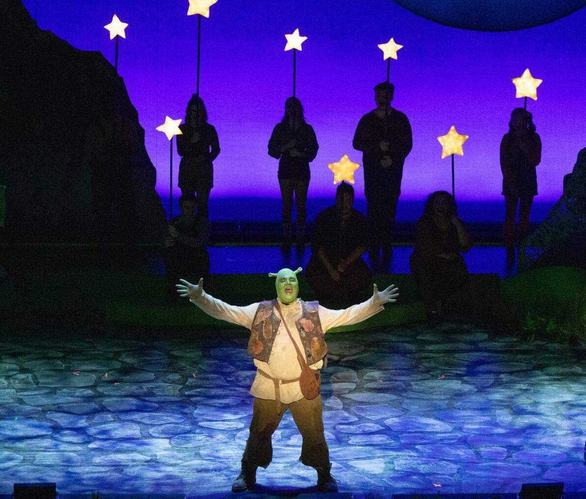 The national tour of “Shrek the Musical” will stop at the Starlight for three shows July 26-28.