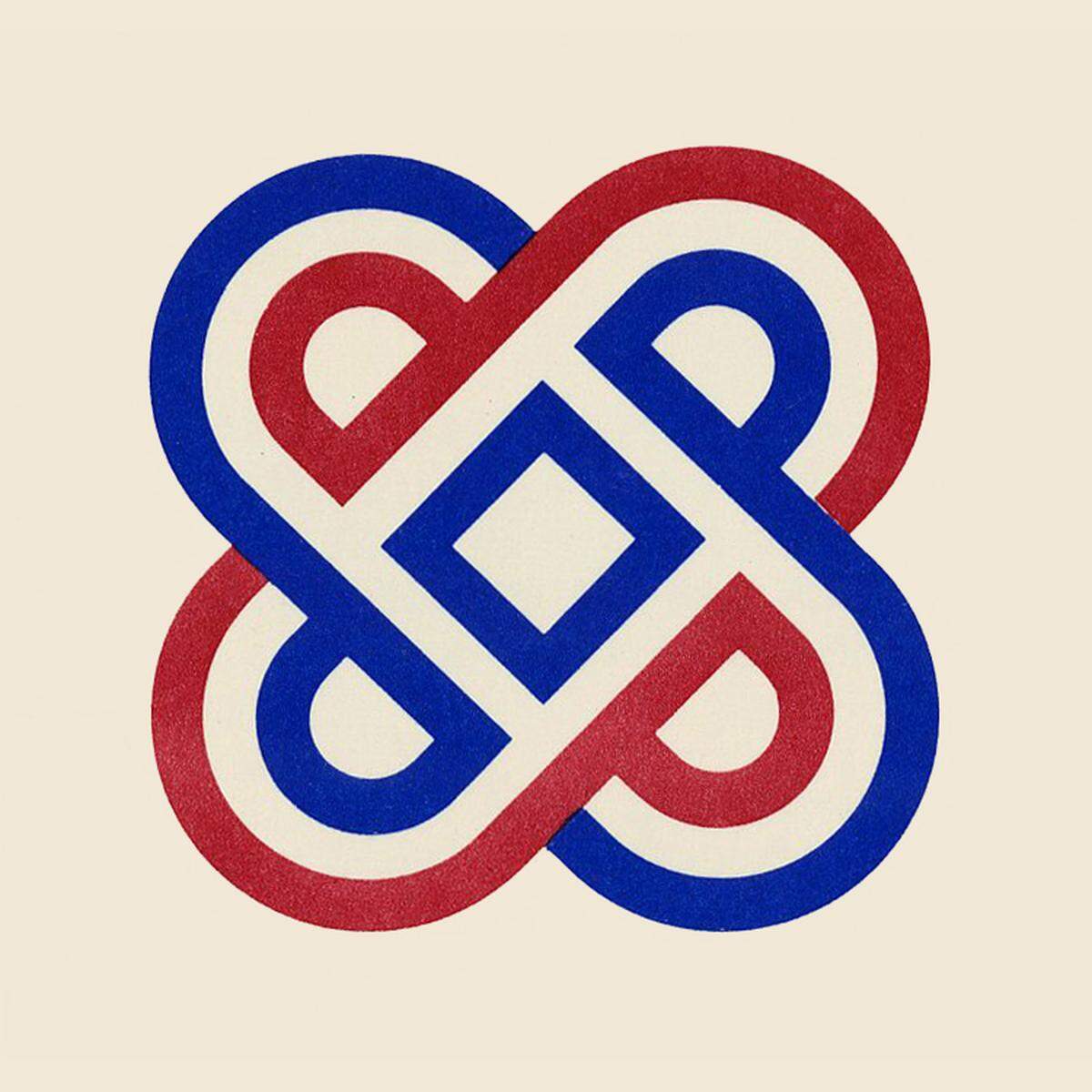 John Baker’s interlocking hearts design.