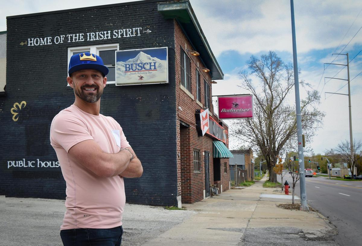 Derrick Bachman is opening Gaels Public House & Sports this summer at 5424 Troost Ave. But first, the space is undergoing extensive renovations.