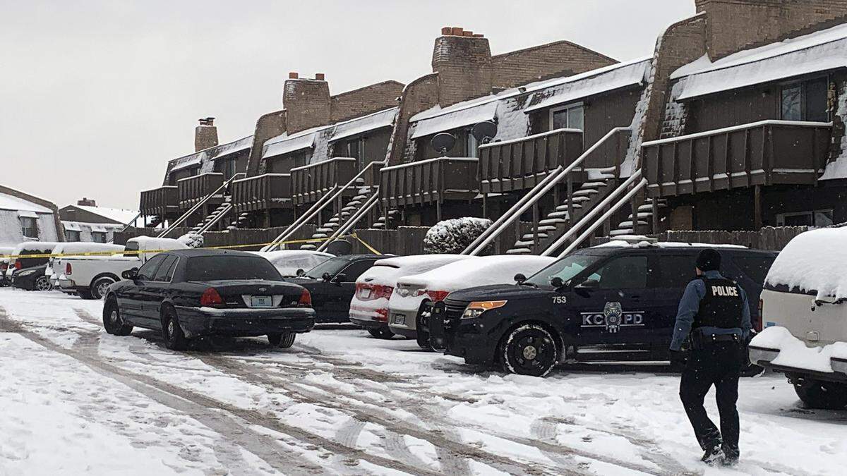 Police were investigating a homicide after a man was shot to death inside an apartment at the Northbrook Gardens Aparments & Townhomes in Kansas City, Sunday afternoon. One pwerson was in custody, police said.