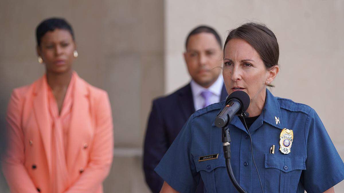 Police Chief Stacey Graves told Congress in July that the KCPD hadn’t received federal funding it needs. The clock is ticking.