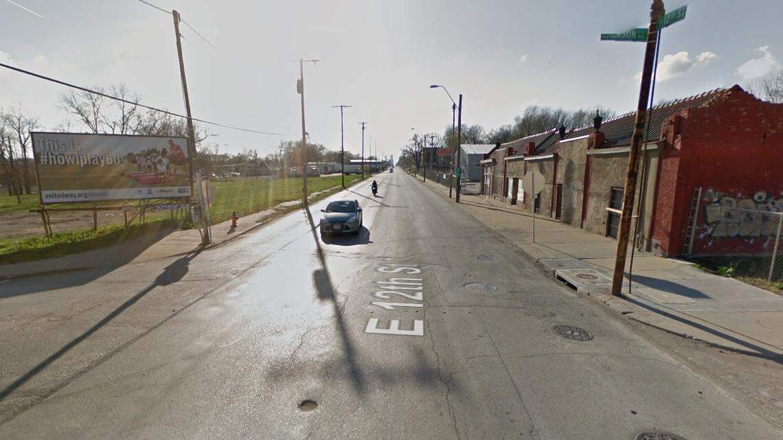 A male victim was found dead in a parking lot near 12th Street and Jackson Avenue early Saturday, March 17, 2018, according to Kansas City police. This Google Maps Street View is from April 2015.