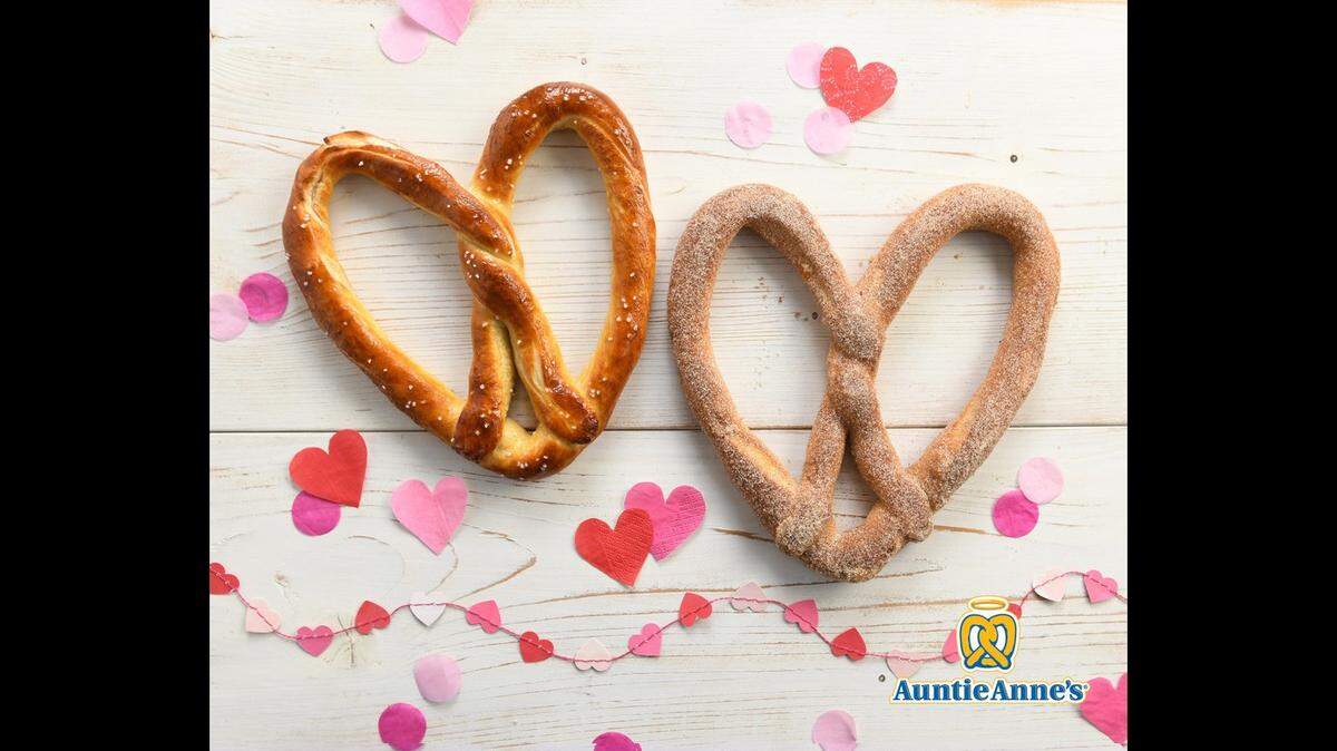 Auntie Anne’s is giving away free pretzels in honor of National Pretzel Day on April 26.