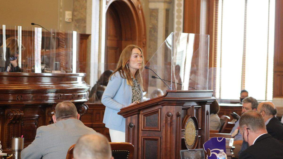 State Rep. Kristey Williams, an Augusta Republican, has been a driving force behind the education policy bill.
