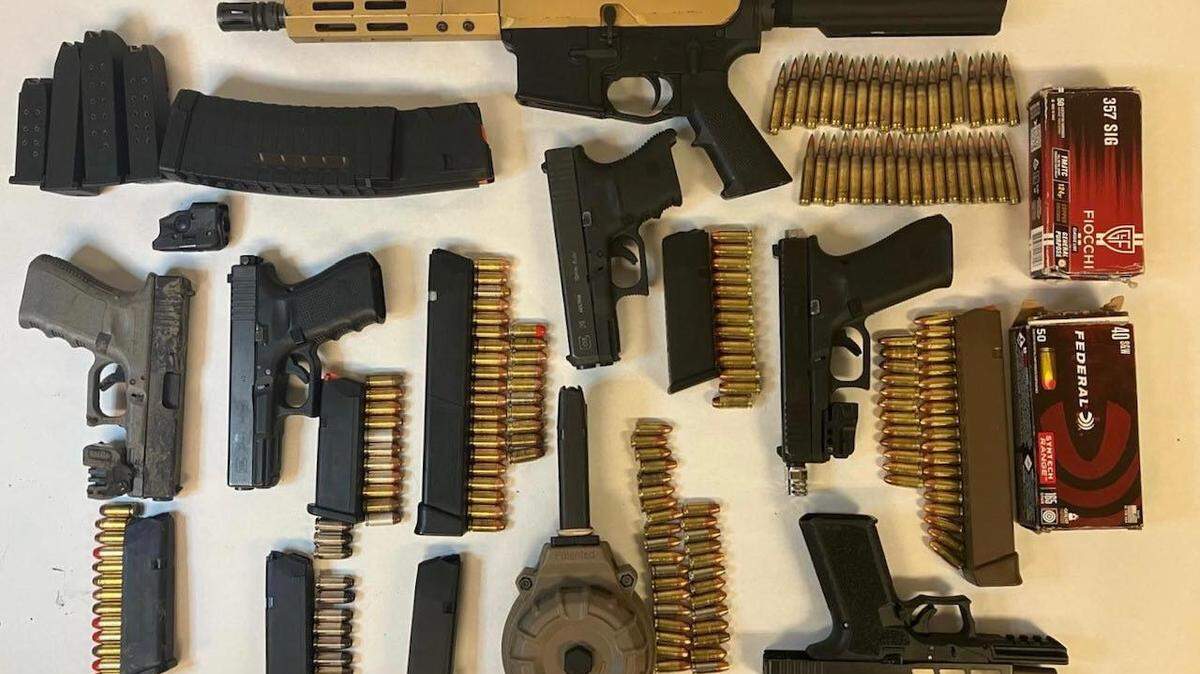 Guns, ammunition and magazines were found at a 17-year-old’s home, according to the Lake County Sheriff’s Office.