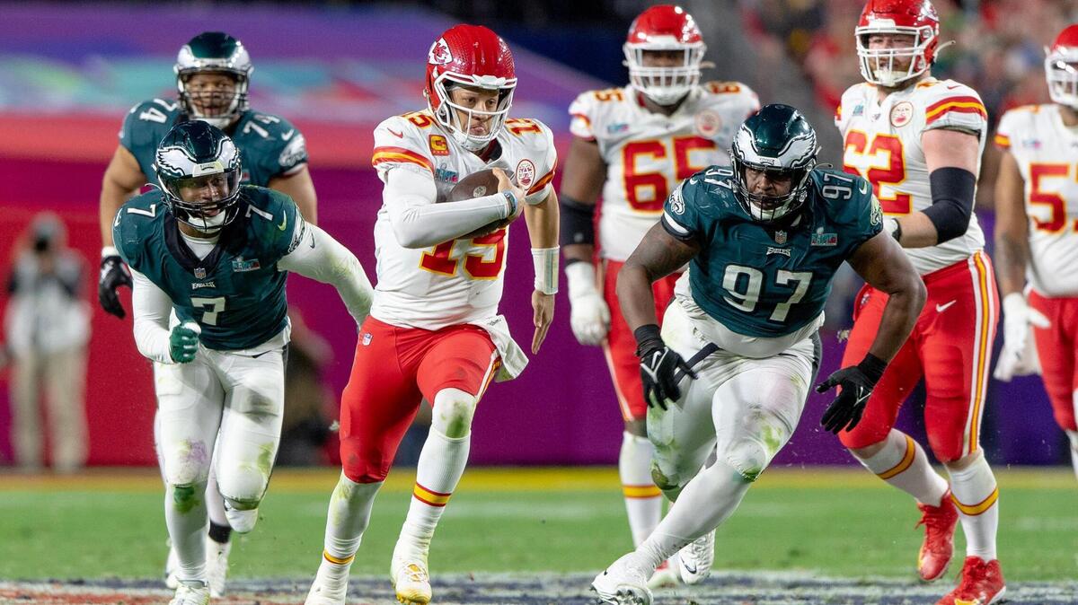 Kansas City Chiefs Philadelphia Eagles Super Bowl LVII score | Kansas ...