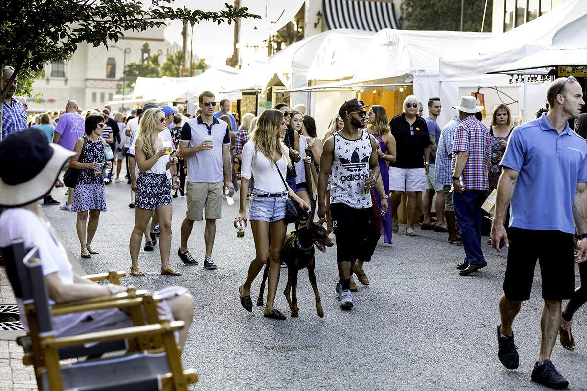 The Plaza Art Fair attracts thousands of visitors for its annual three-day run.