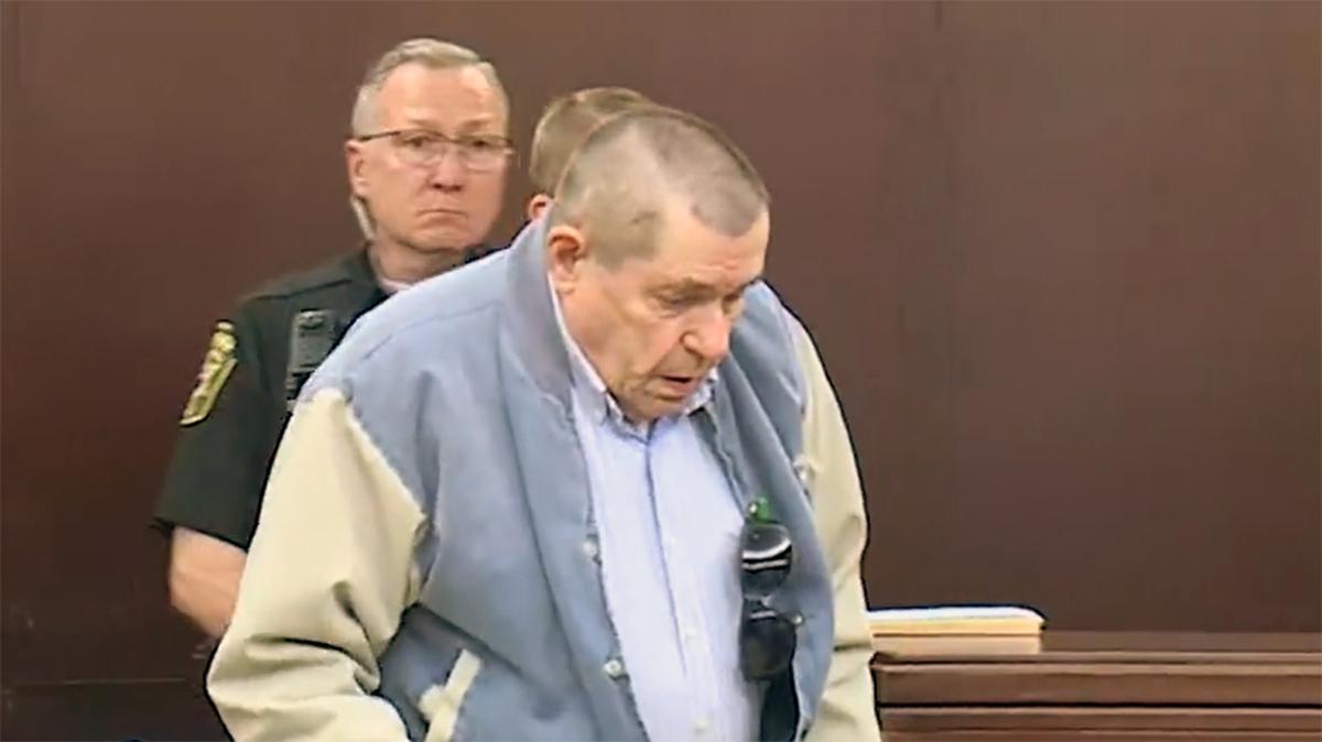 Andrew Lester, center, appeared in Clay County court Thursday for a preliminary hearing that will decide if he should stand trial in the shooting of Ralph Yarl, who was 16 years old at the time.