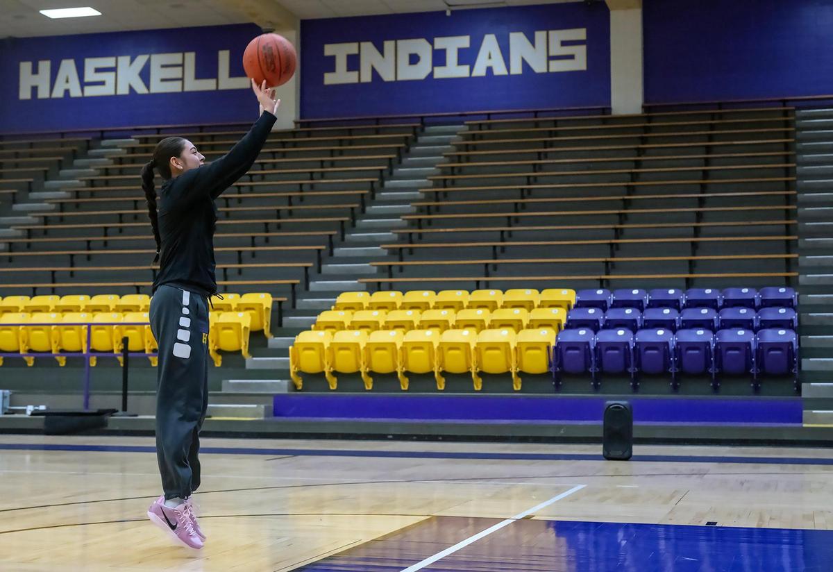 “Everyone was in shock and tears,” Tierzah Penn, 22, a junior shooting guard from the Navajo Nation in New Mexico, said of the news that her coach, Adam Strom, had been fired as part of broad federal layoffs. “Anytime I wanted to come to the gym, he was there. Anytime I wanted extra workouts, he was there.”