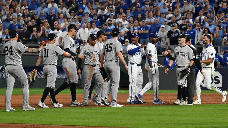 Kansas City Royals’ season ends in ALDS in feisty, physical Game 4 vs. NY Yankees