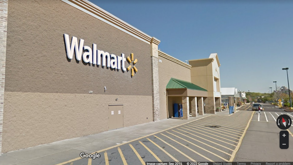 Walmart in Wilkes Barre Township, where police said a kidnapped mom and child were found safe on Nov. 22.