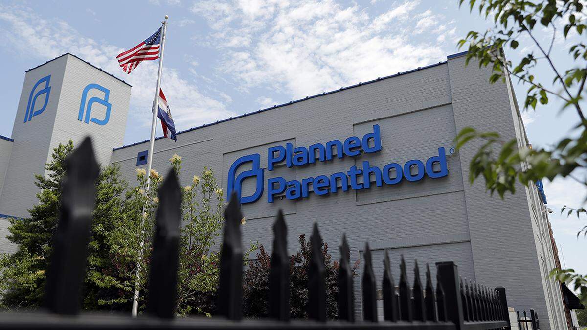 In this Tuesday, June 4, 2019 file photo, a Planned Parenthood clinic is seen in St. Louis.
