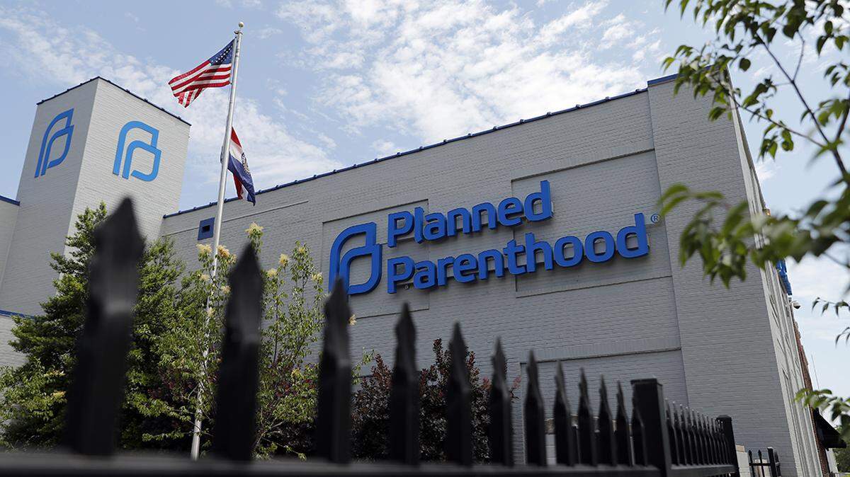 In this Tuesday, June 4, 2019 file photo, a Planned Parenthood clinic is seen in St. Louis.