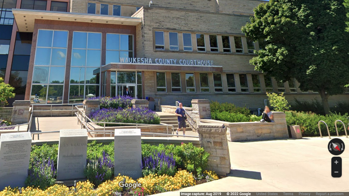 The Waukesha County Courthouse, where the Darrell Brooks sentencing is taking place, was met with a threat of a mass shooting, cops say.
