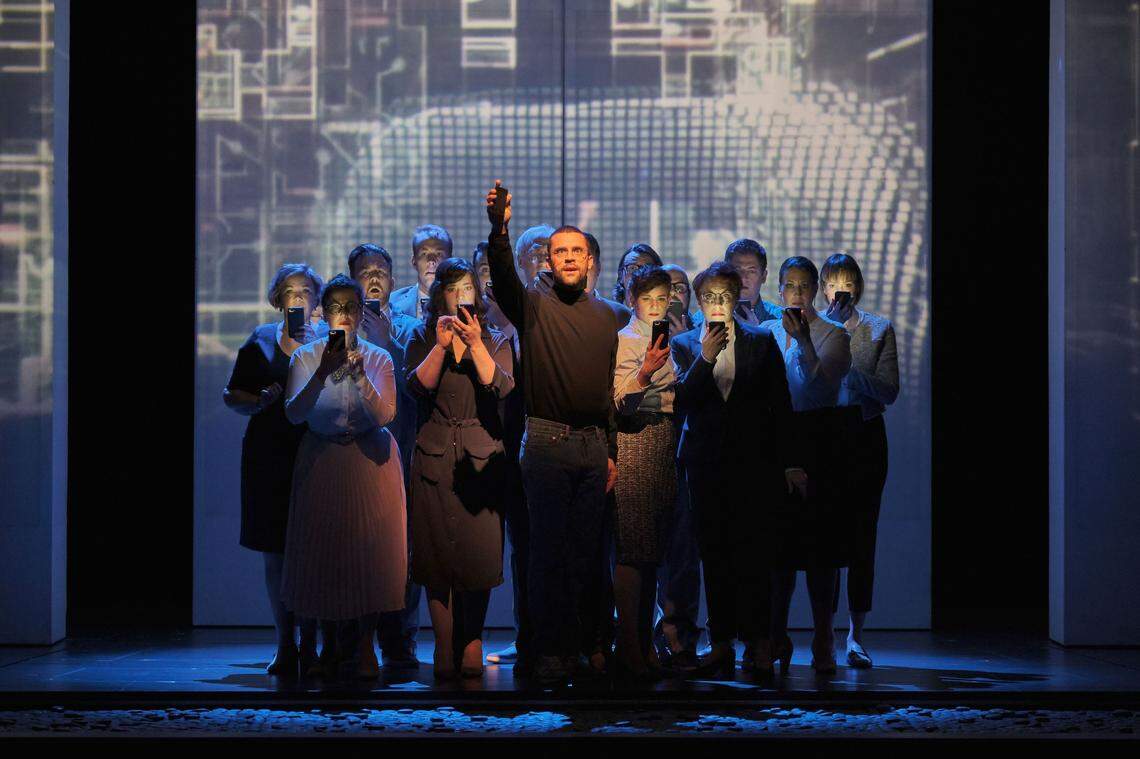 “The (R)evolution of Steve Jobs” will run Feb. 27 to March 7, 2021 at the Muriel Kauffman Theatre.