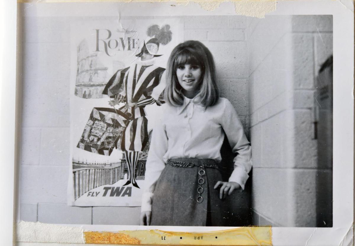 Pam Mattox during her senior year in 1971 at Turner High School in Kansas City, Kansas. The next year, she flew to Washington, D.C. for an abortion soon before Roe v. Wade legalized the procedure across the country.