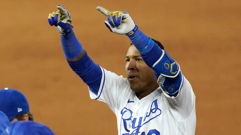 Hot & cold of Kansas City Royals’ Salvy Perez. And he wants to play ‘til he’s HOW old?!