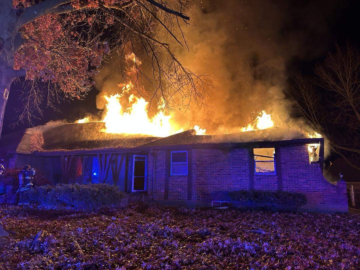The house fire on Olmstead Road on Thanksgiving morning.