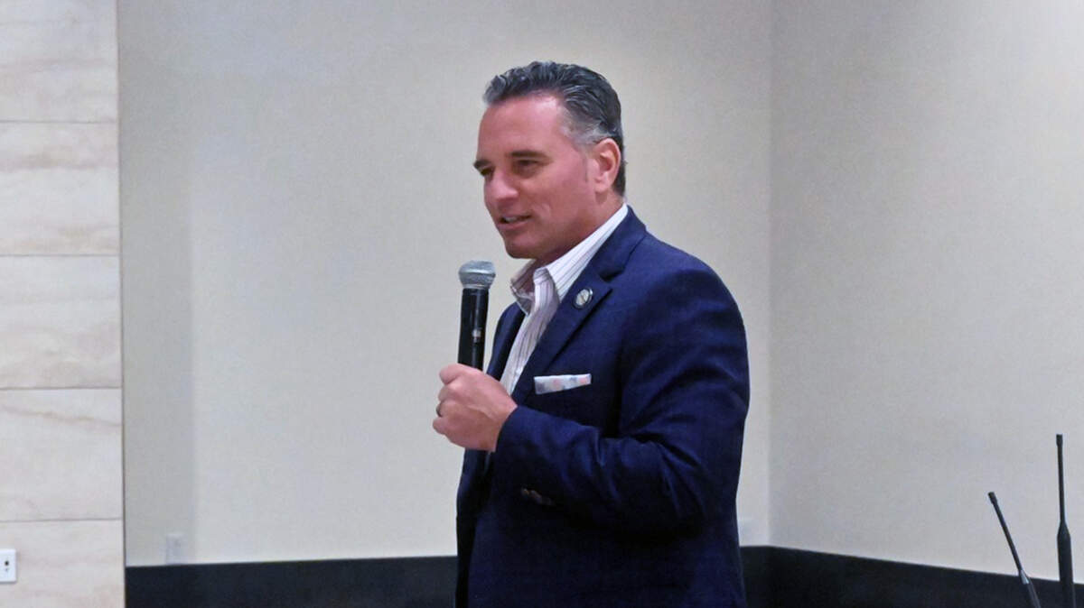 Ty Masterson, MAGA gubernatorial candidate, called on the rest of the GOP field — nine candidates total — to give up and go home.