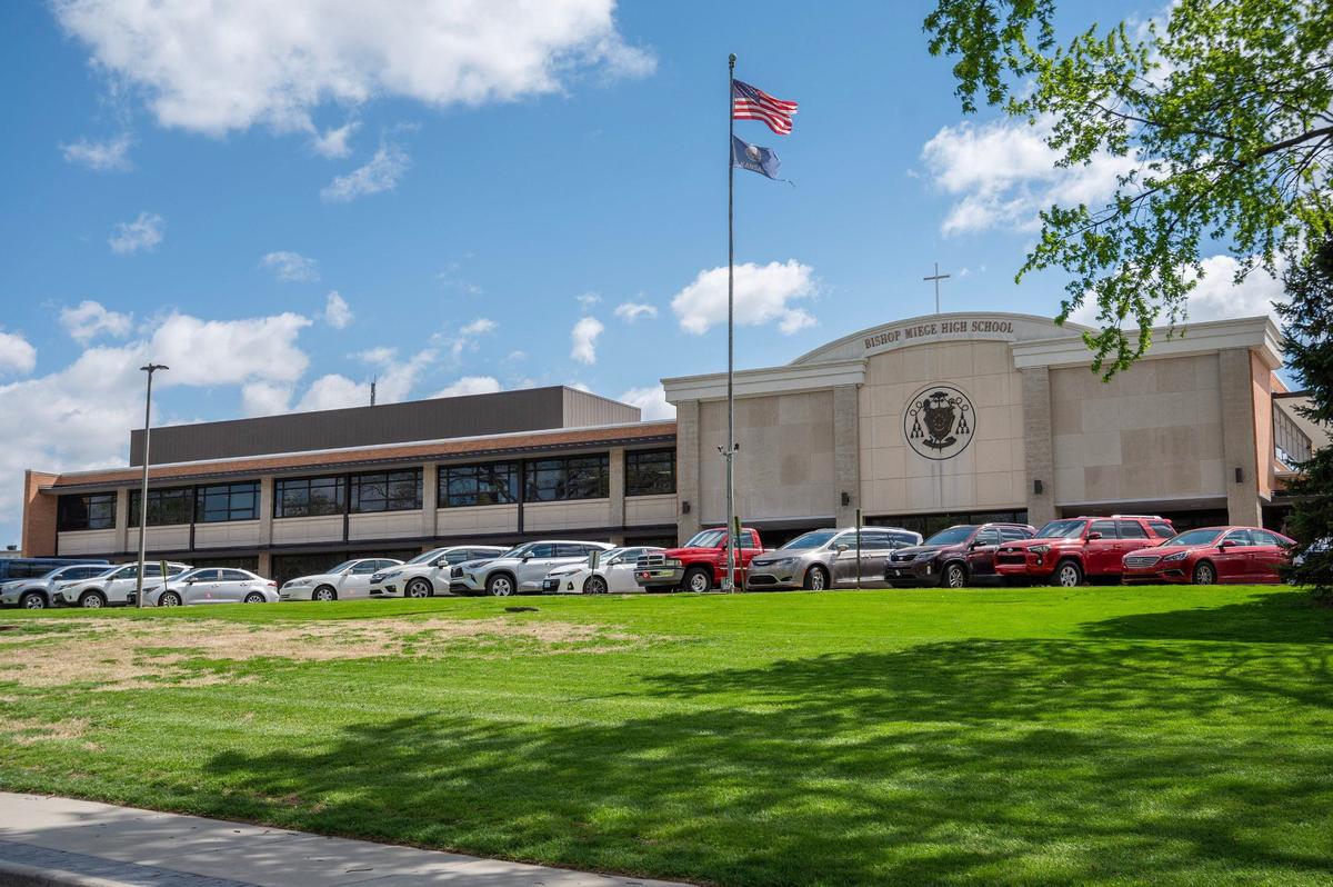 Bishop Miege High School sent a letter to the community defending the hiring of its president.