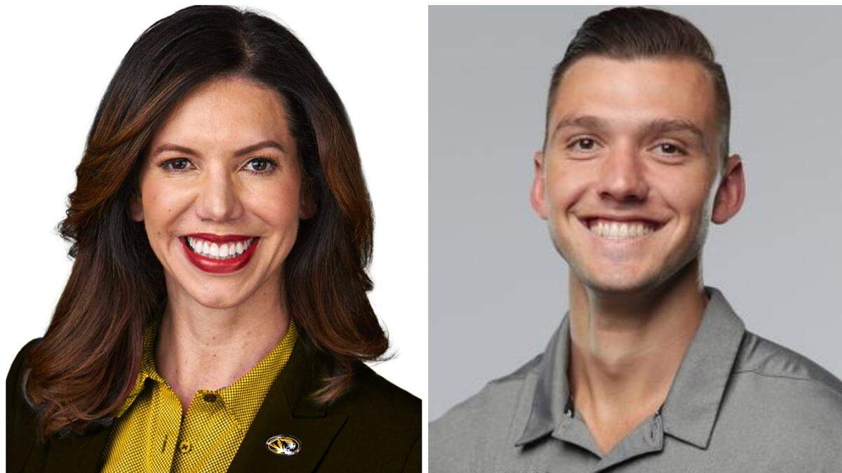 The Missouri Tigers are moving on from volleyball coach Joshua Taylor (right), athletic director Desireé Reed-Francois (left) announced.