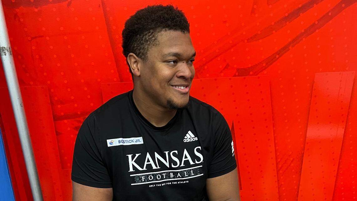 Kansas Jayhawks left tackle Earl Bostick has received an invitation to the 2023 NFL Draft Combine.