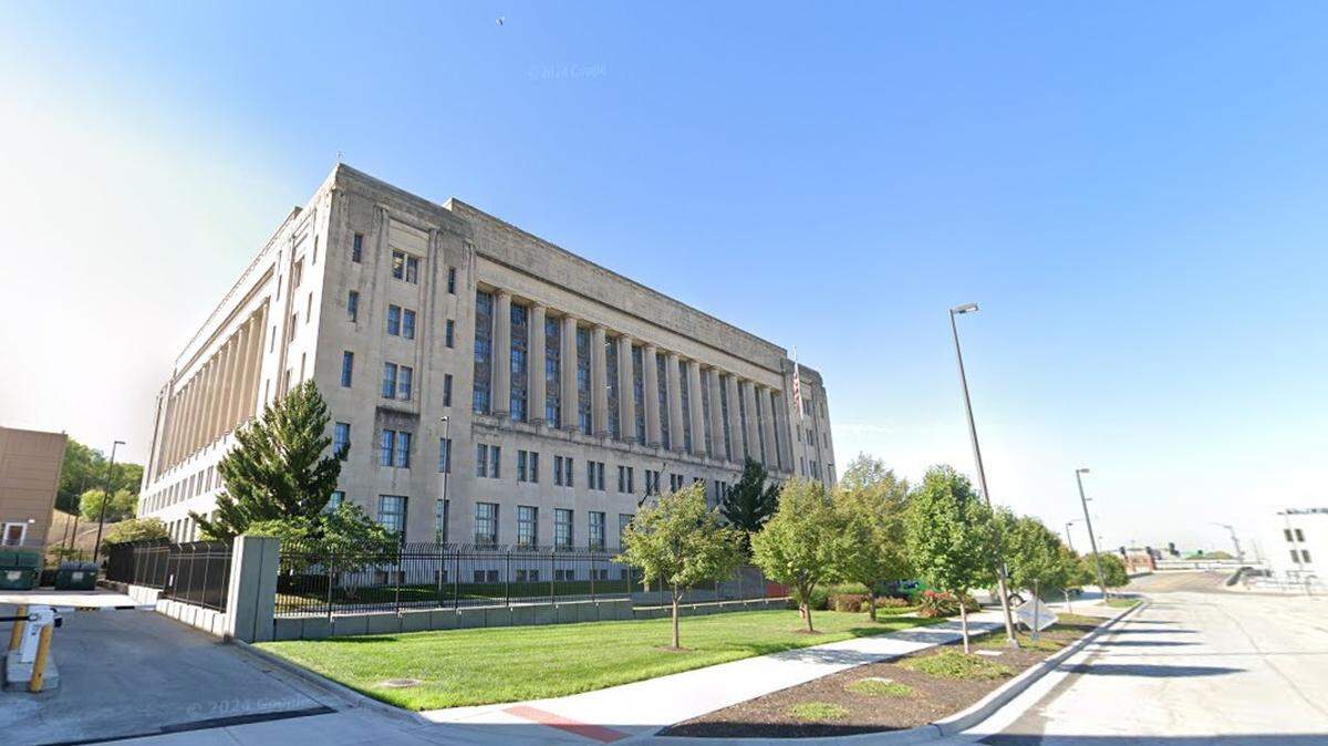 A lockdown at the IRS campus on Pershing Road in Kansas City was set off after a man falsely reported a woman threatened to shoot up the building, officials said. This Google Maps image shows the area in September 2022.