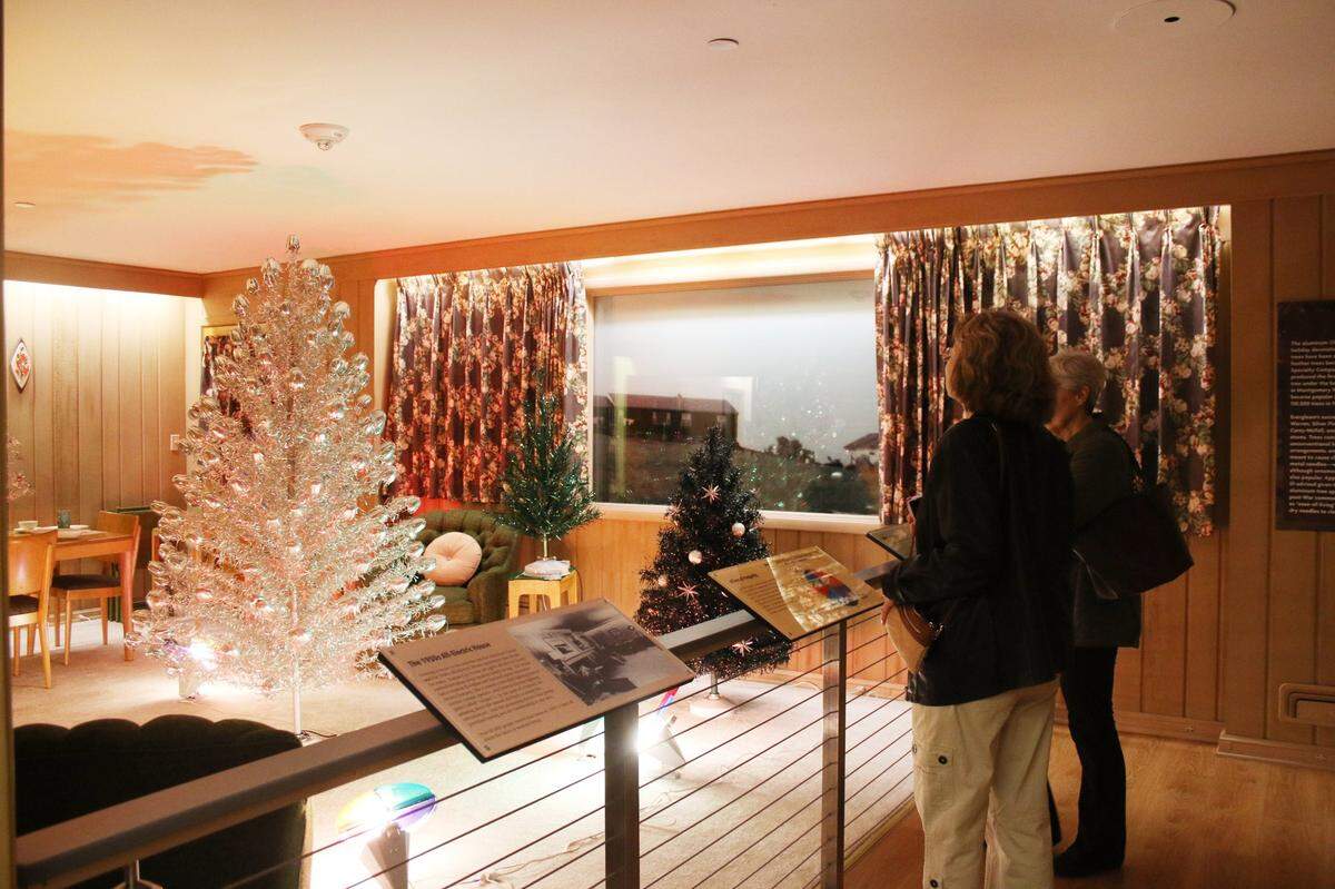 The 1954 All-Electric House will be decorated for “Holidays in the Johnson County Museum.”