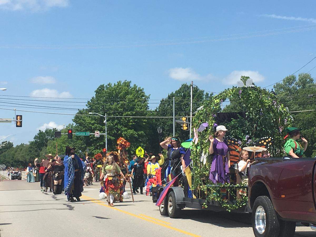 Floats, classic cars, clowns and politicians (lots of politicians) took part in the Lenexa parade.