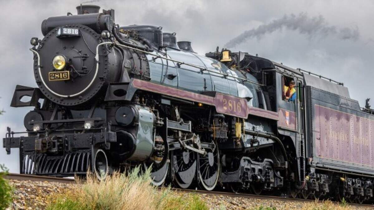The Canadian Pacific Kansas City Final Spike Steam Tour will bring the Empress 2816 locomotive to Union Station on May 18.