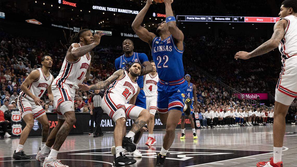 Why did Bryson Tiller play one half in KU loss?