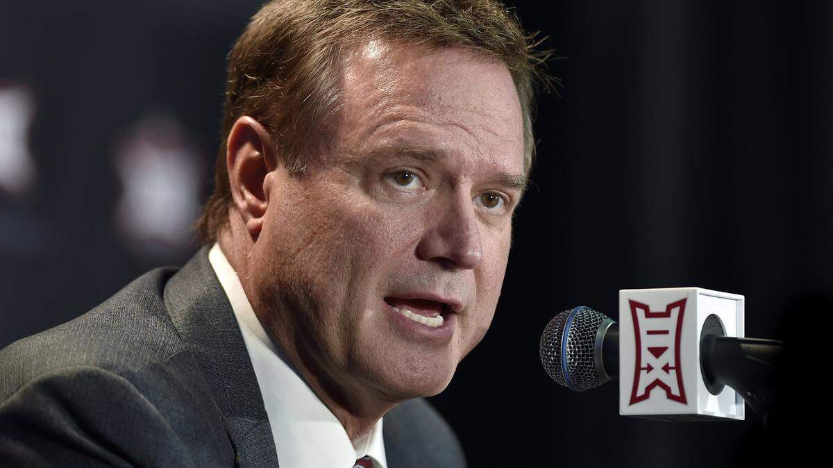 Kansas basketball coach Bill Self addressed the media during Big 12 basketball media days Wednesday at the Sprint Center.