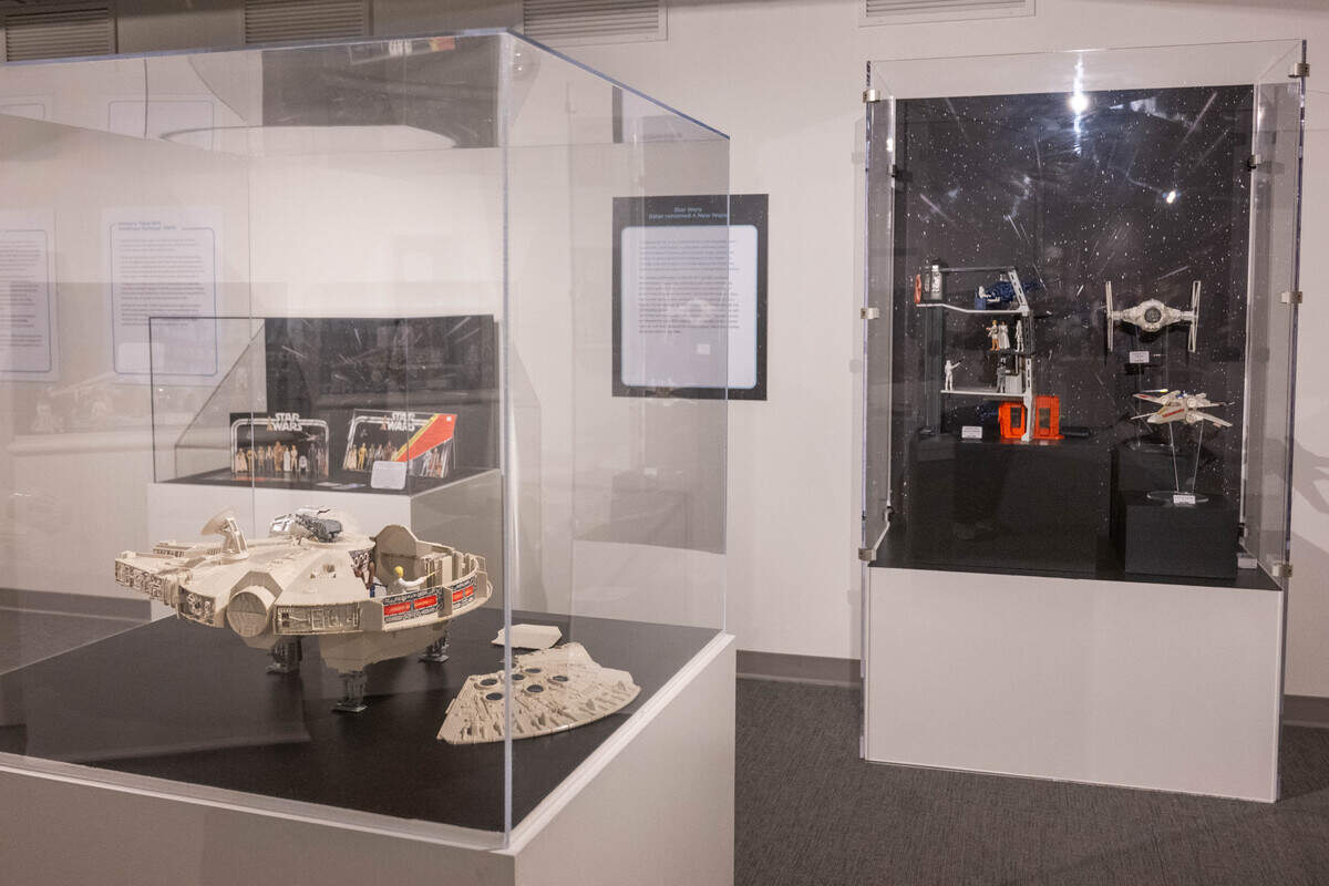 Vintage Star Wars toys from the 70s and 80s are currently on display at the National Museum of Toys and Miniatures.