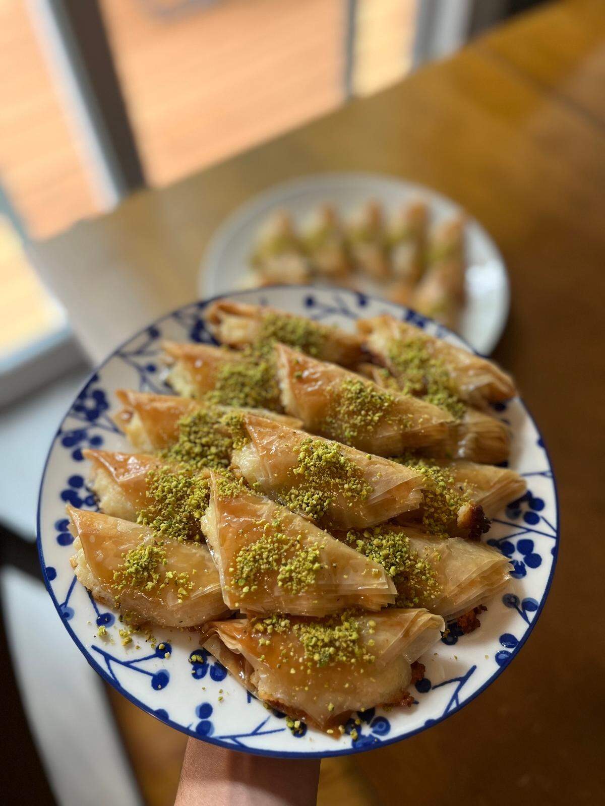 KC Doner serves Turkish baklava at its spot in the Lenexa Public Market.