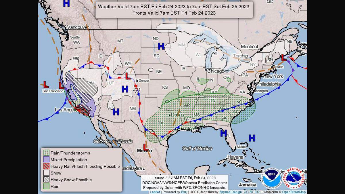 After a cold end to the work week, the Kansas City area will see a warm up this weekend that will include the chance for severe weather, according to the National Weather Service in Kansas City.