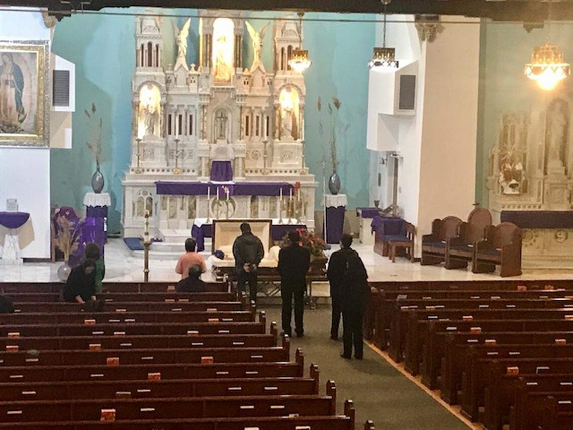 The funeral Mass for Albert “Tic Toc” Tinoco, 86, was a tiny affair, 10 close family members, on Monday, March 23, one day before a COVID-19 ban on all funerals and weddings was to go into effect in the Kansas City area. That ban was lifted on March 31 to continue to allow 10 or fewer people at graveside services