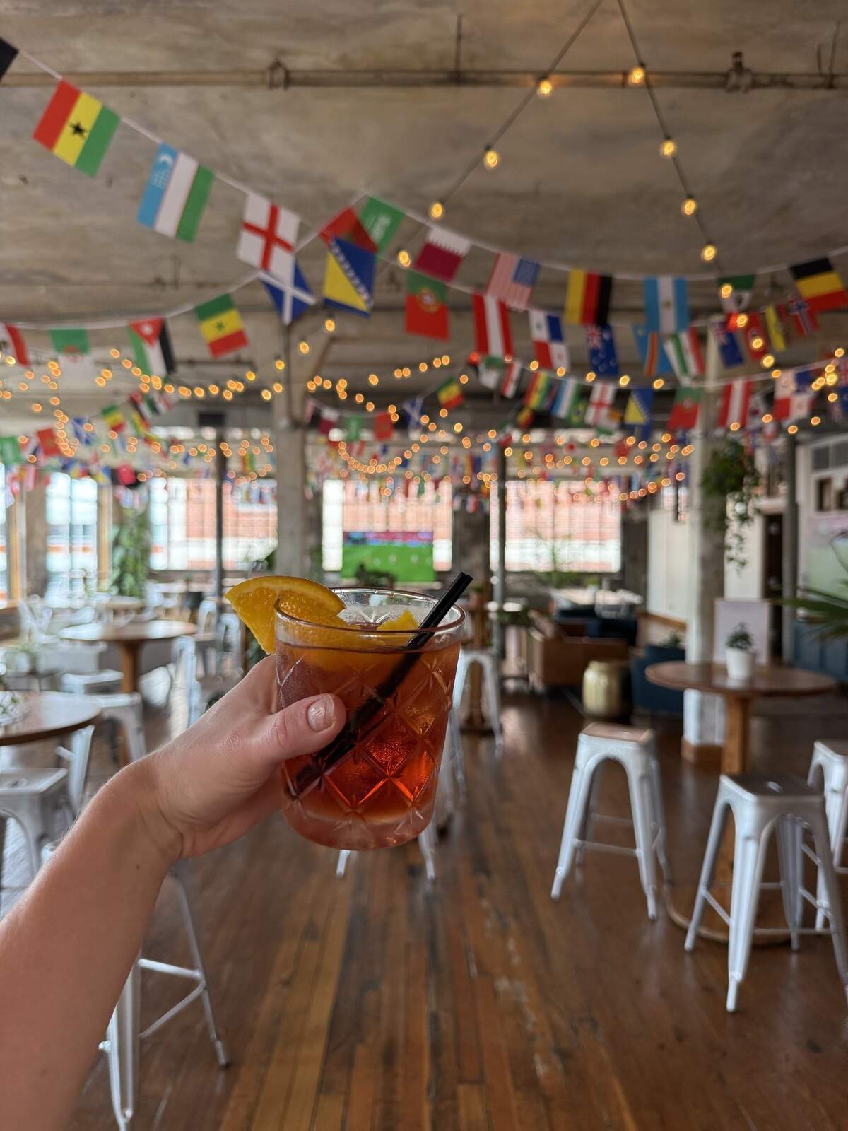 The Bauer Social Club in the Crossroads is open for the World Cup.