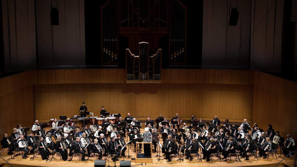 This concert might change your mind about accordions: 90 players at a big KC festival