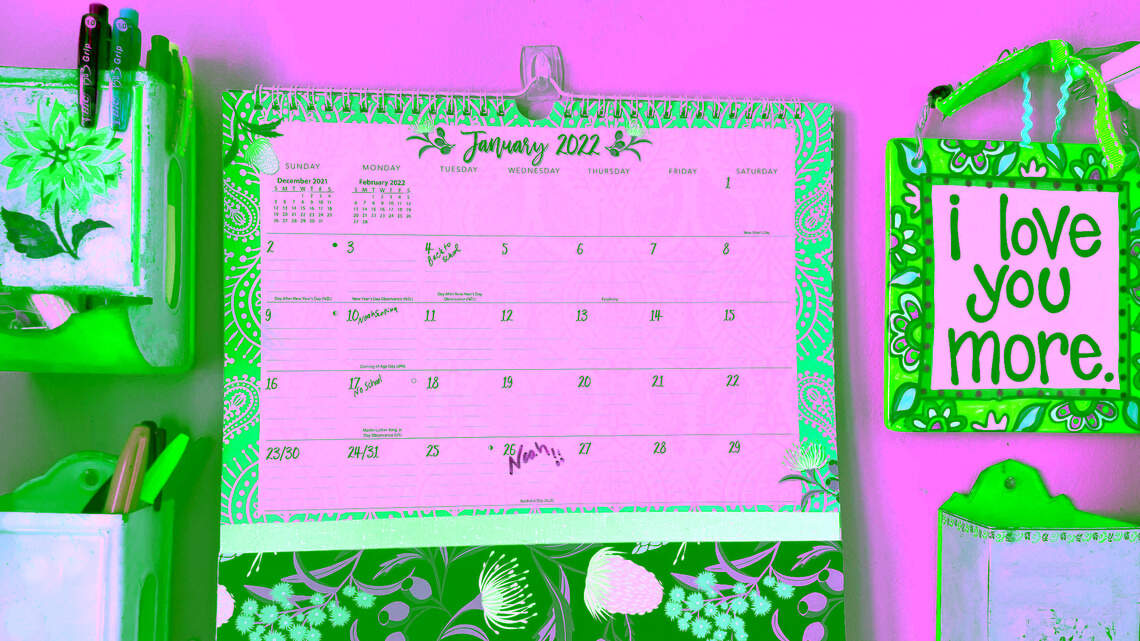 Pick a date. At some point, parents, that important calendar will hold fewer notes