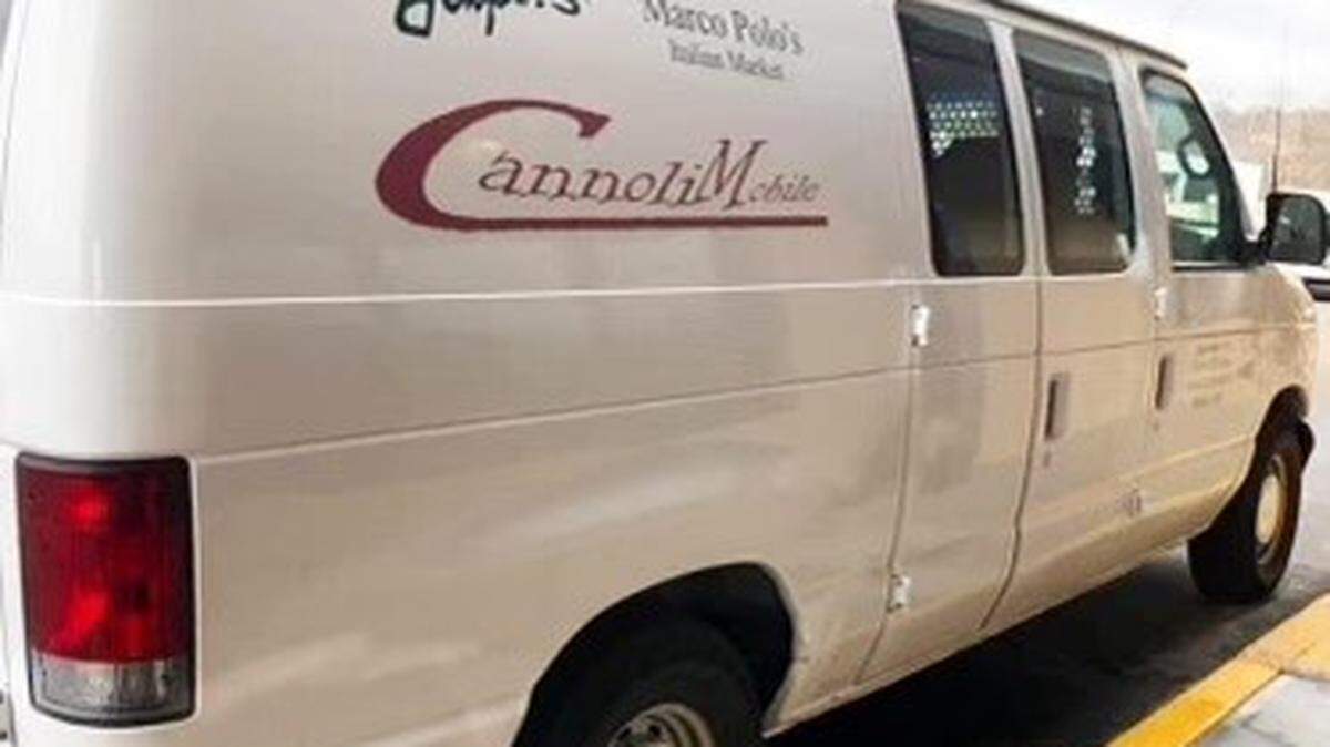 For the third time, someone has stolen the “Cannoli Mobile” van from the parking lot of Jasper’s Italian Restaurant in Kansas City. The van, which is used for catering and food deliveries, was stolen right before several busy days of holiday deliveries.