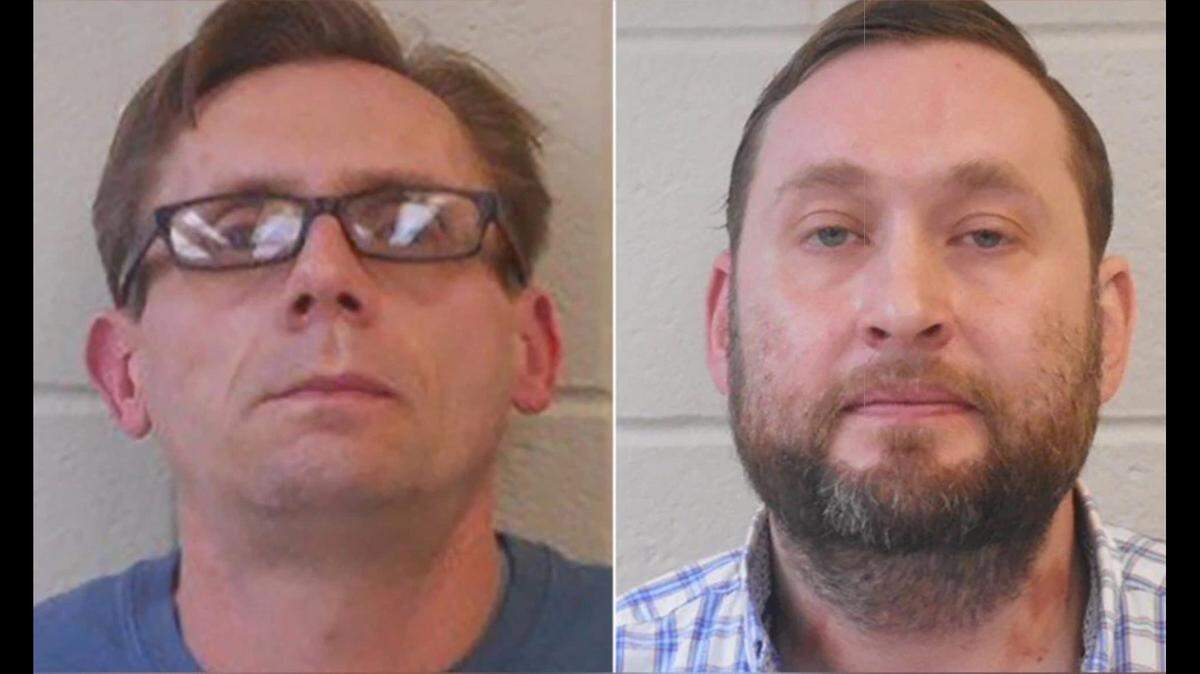 Arkansas police say Dr. Terry Bateman, 45, and Dr. Bradley Rowland, 40, were arrested last week for making methamphetamine and using drug paraphernalia.