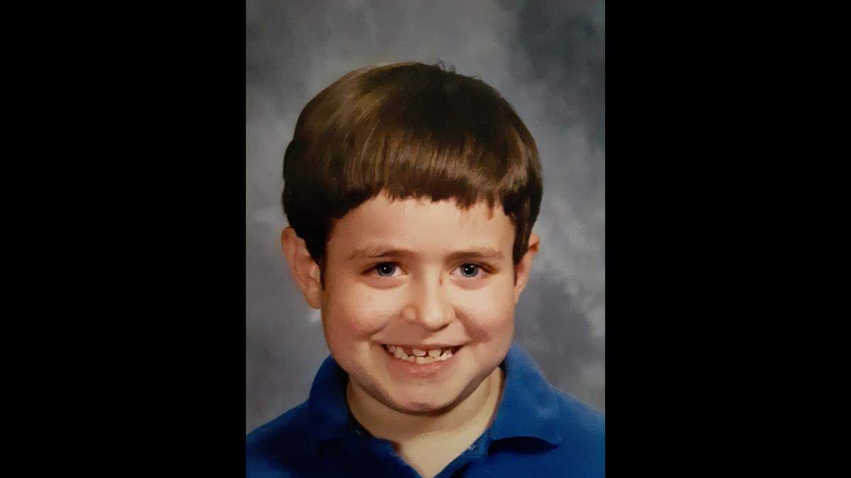 Edward Griffin is pictured in a childhood photo. 