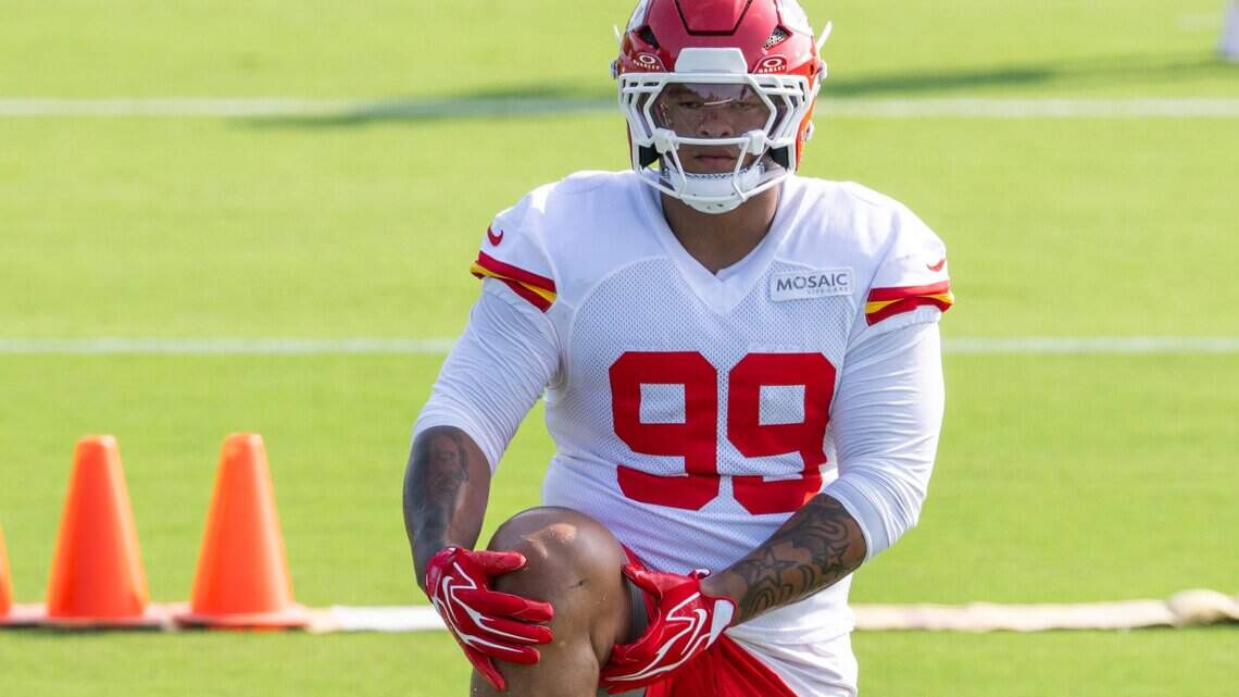 Observations from Day 5 of Chiefs camp: Peter Woods pops in 1st padded practice