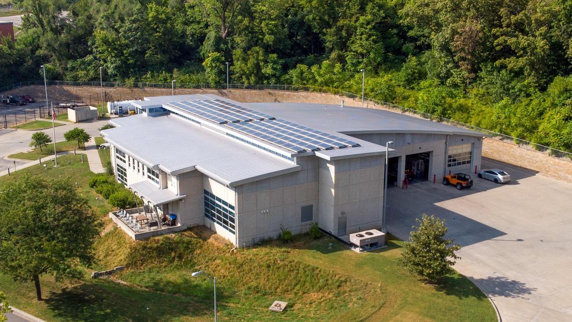 Kansas City Fire Station 35, an $8.4 million, 19,500-square-foot building at 3200 Emanuel Cleaver II Boulevard, sits in a densely populated ZIP code where most of the population is Black. However, only one of the 45 firefighters assigned there in July 2020 was Black.