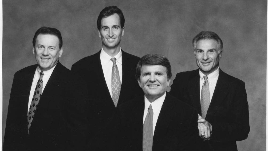 Caption: ONLY LEN DAWSON WAS PUBLISHED inside the nfl len dawson, cris collinsworth, jerry glanville, nick buoniconti Photographer: CRAIG BLANKENHORN Credit: HBO Date: 19970904 Category: FYI Keyword: PORTRAIT