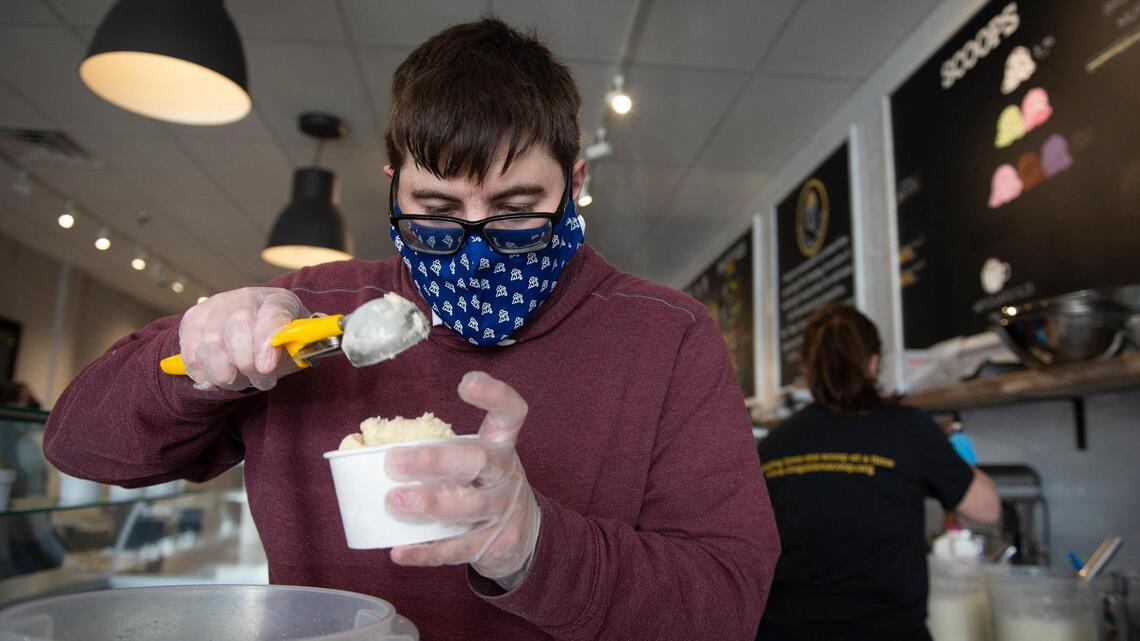 ‘I love working here’: New JoCo ice cream shop employs people with disabilities