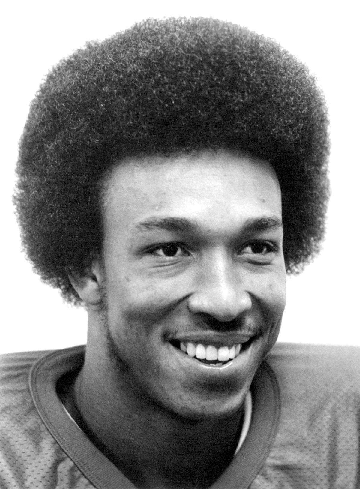 Kansas City Chiefs wide receiver Gerald Butler in 1977.