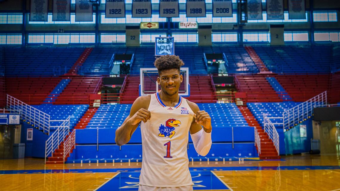 Zuby Ejiofor, a senior forward from Garland (Texas) High who has committed to KU, had 16 points, 16 rebounds and six blocks in an AAU game in South Carolina.